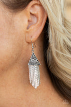 Load image into Gallery viewer, Pyramid SHEEN - Silver-Paparazzi
