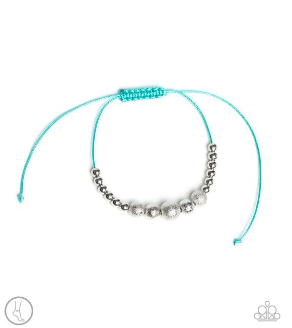 Beach Zen- Green Anklet