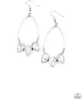 Load image into Gallery viewer, Fierce Frontier White Earring
