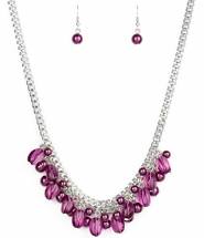 Load image into Gallery viewer, 5th Avenue Flirtation Purple Necklace

