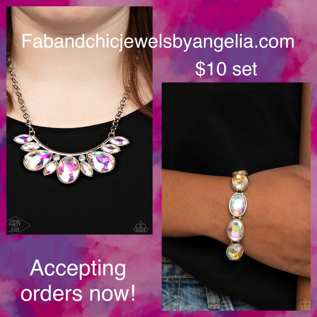 Black Diamond Iridescent Set