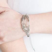 Load image into Gallery viewer, Modern Minimalism White Bracelet
