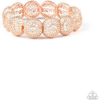 Obviously Ornate Rose Gold Bracelet