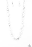 Load image into Gallery viewer, Prismatic Paradise White Necklace
