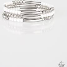 Load image into Gallery viewer, Tourist Trap White Bracelet
