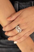 Load image into Gallery viewer, Treasure Treatment White Ring

