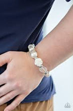 Load image into Gallery viewer, Here I Am White Bracelet
